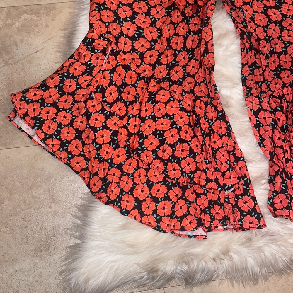 Ett:twa by Anthropologie Floral Wide Pants - Picture 5 of 10